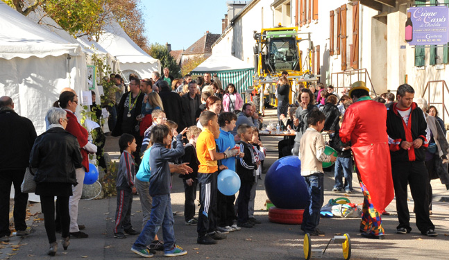 The Fête des Vins in Chablis
                