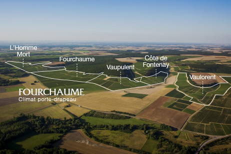 The Fourchaume flag-bearing Climat