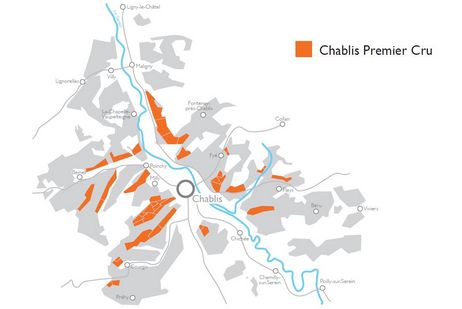 The Chablis winegrowing area